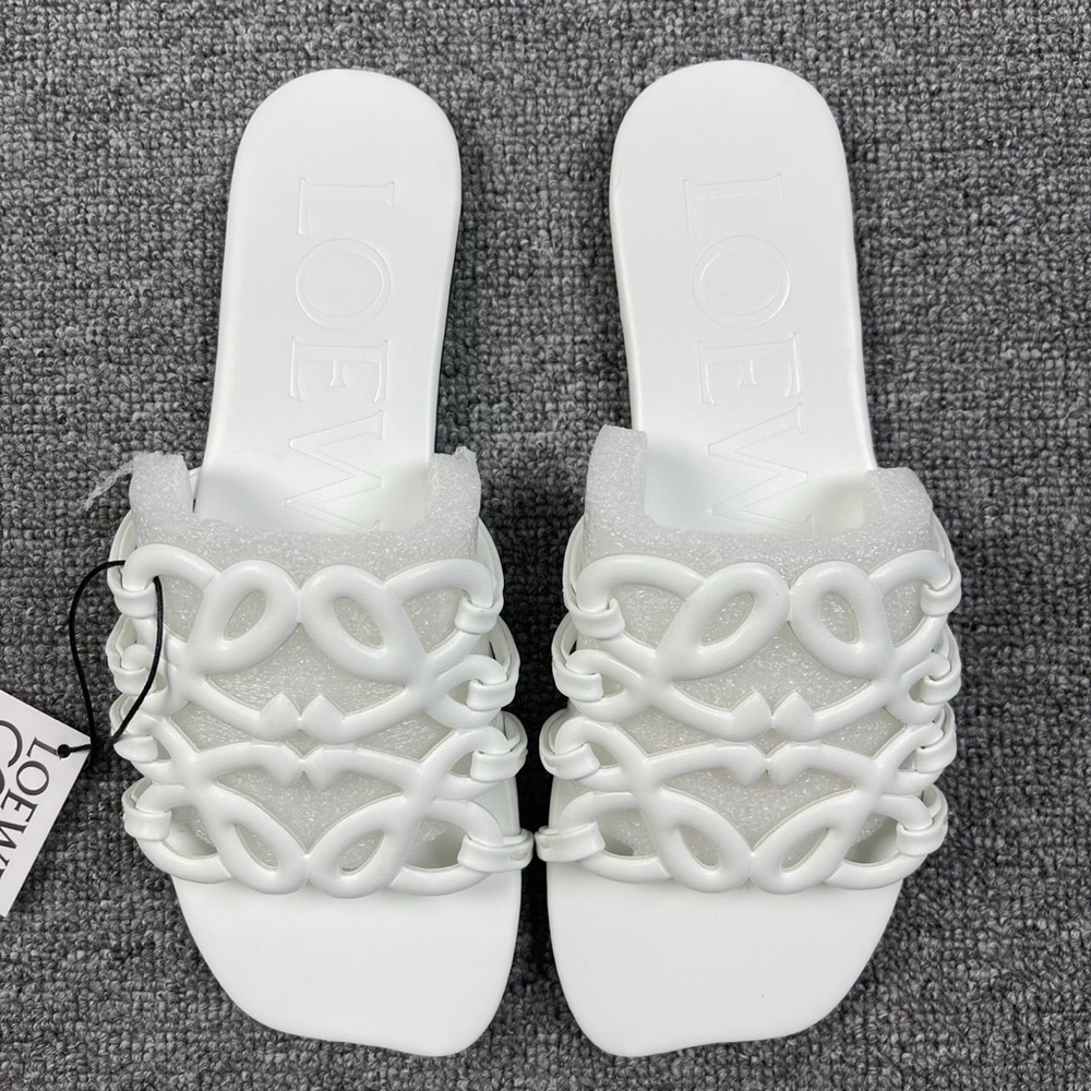 Loewe White Women's Sandals